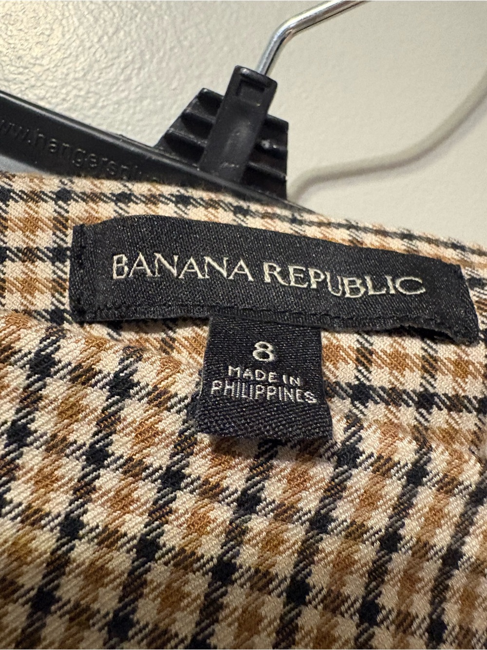 Banana Republic Tan and Black Mini Skirt - Picture 4 of 4